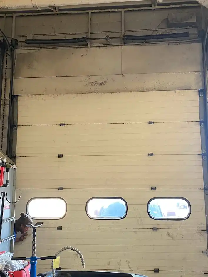 Commercial overhead door repaired in Carrollton, TX