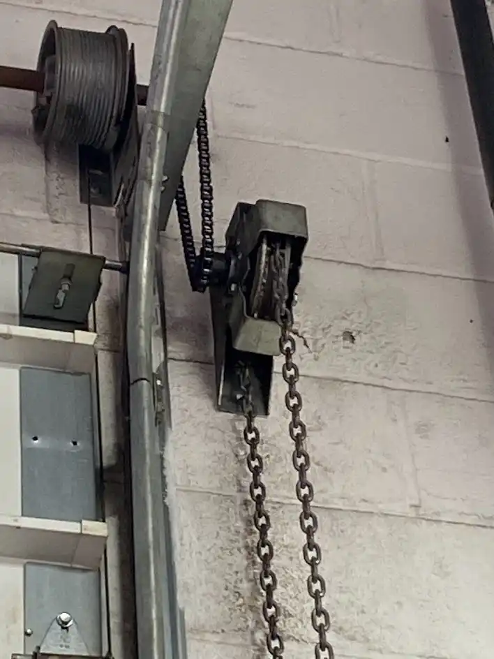 Commercial door hoist system maintenance in Dallas, TX
